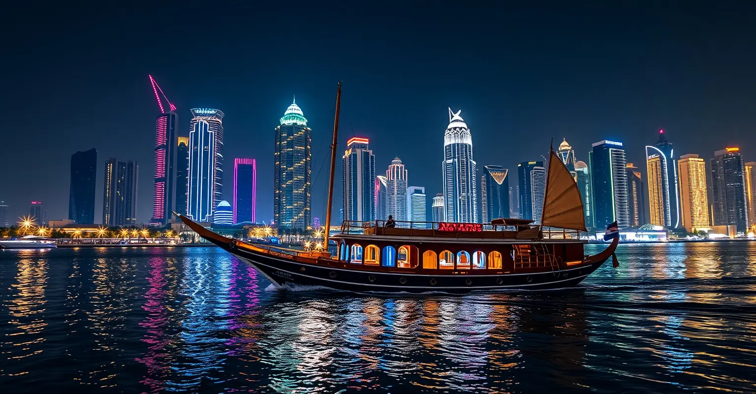 Sunset Dhow Cruise Dubai Marina